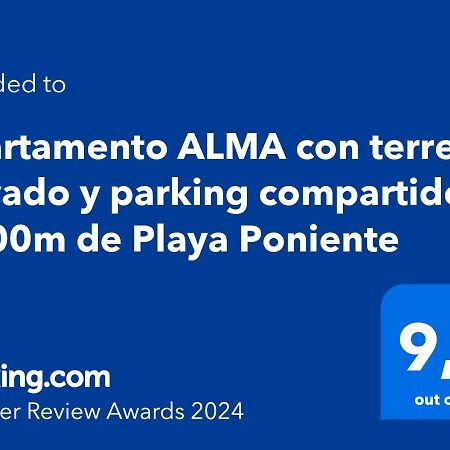 Apartamento Alma Con Terreno Privado Y Parking Compartido - A 800M De Playa Poniente Benidorm Dış mekan fotoğraf